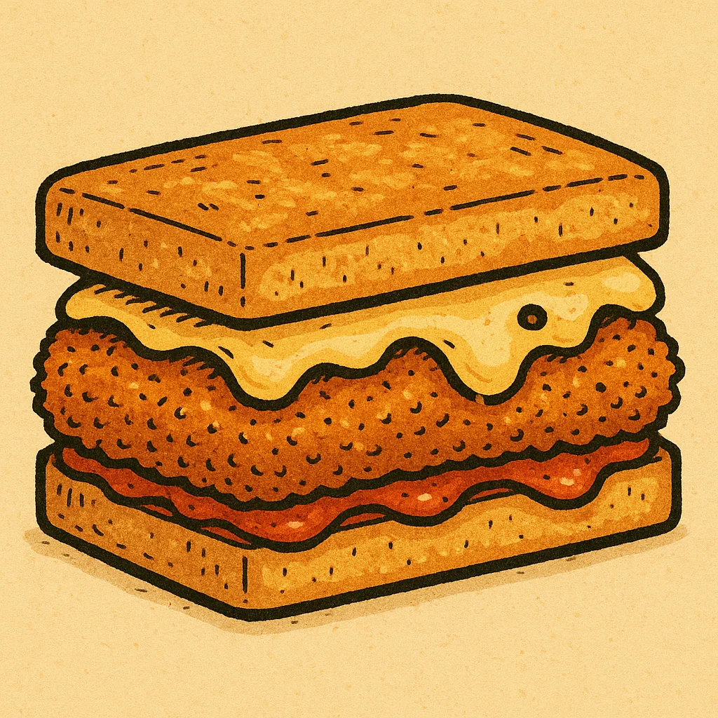 Aubergine Panko Parmo on Roma Panino