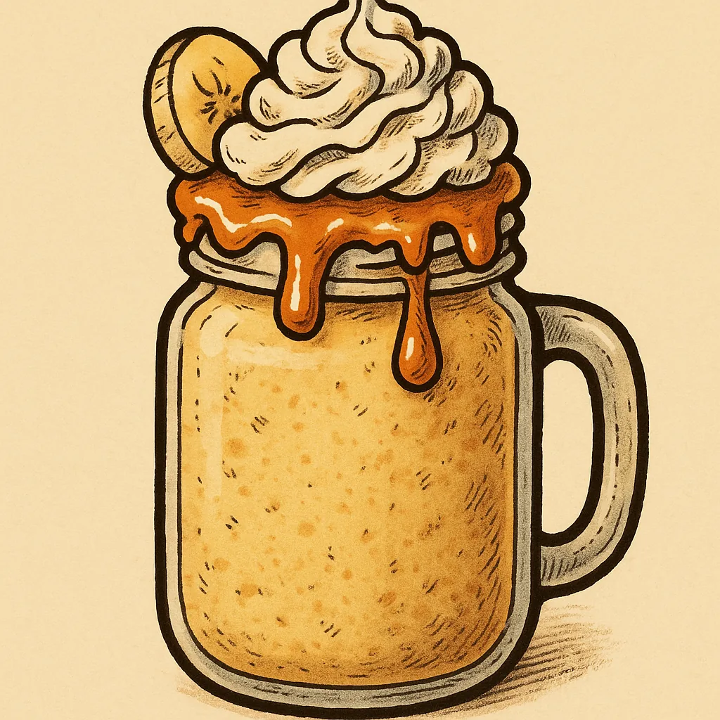 Banofee Pie Milkshake